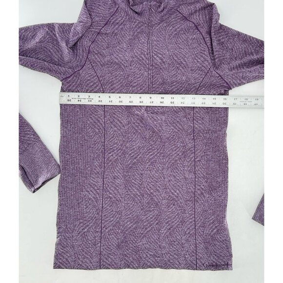Moving Comfort Large 1/2 Zip Pullover Purple Active Lightweight Stretchy Runs Sm - Picture 7 of 10